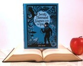 Kindle Cover or Nook Cover- Ereader Case made from a Book- 20000 Leagues Under the Sea