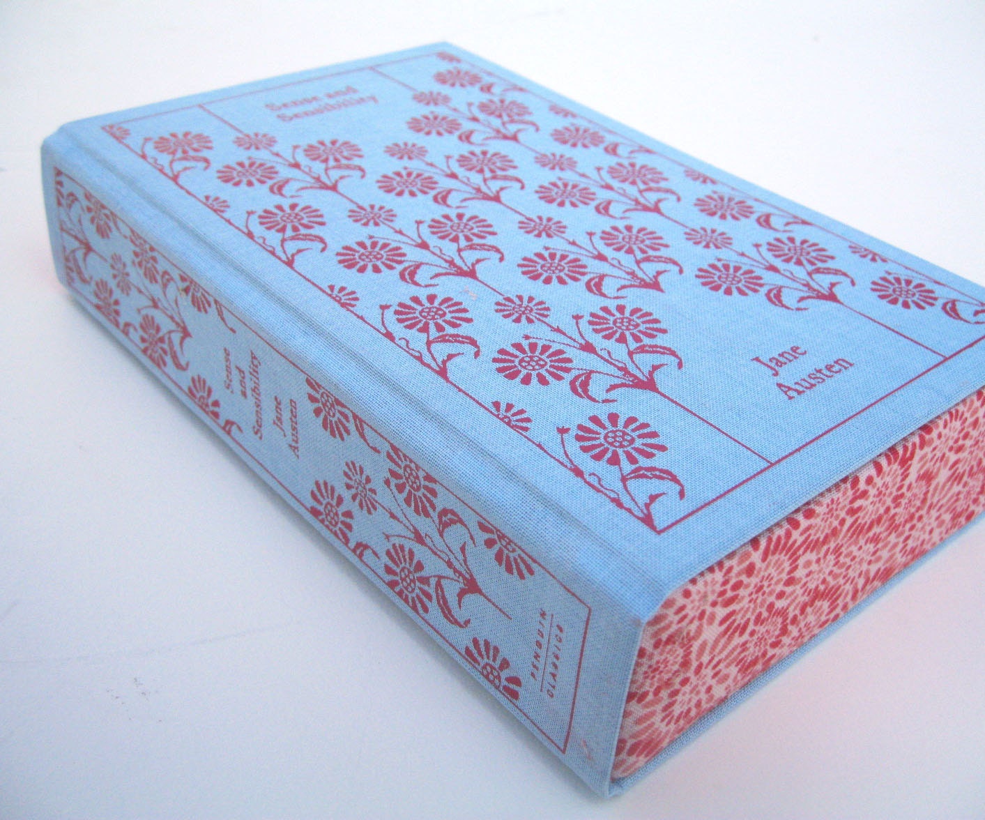 Book Clutch Purse- Sense and Sensibility- Jane Austen