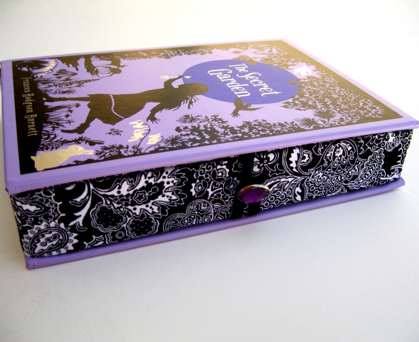 Book Clutch Purse- The Secret Garden