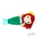 Ariel, from The Little Mermaid - Crochet Amigurumi Doll - MADE TO ORDER