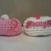 Breast Cancer Crochet Pumpkin  / Victory victory victory...the strength of the Lord never fails.