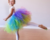 Youth Pre Teen Size 10 to 16 - Rainbow Ballet Tutu Skirt - Wedding - Ballet - Photo Shoot - CUSTOM COLORS