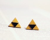 Zelda Triforce  Nintendo Earrings
