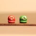 Super Mario and Luigi Hat Polymer Clay Earrings
