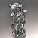14k  white gold diamond leaf and vine wedding ring,engagement ring,engagement set