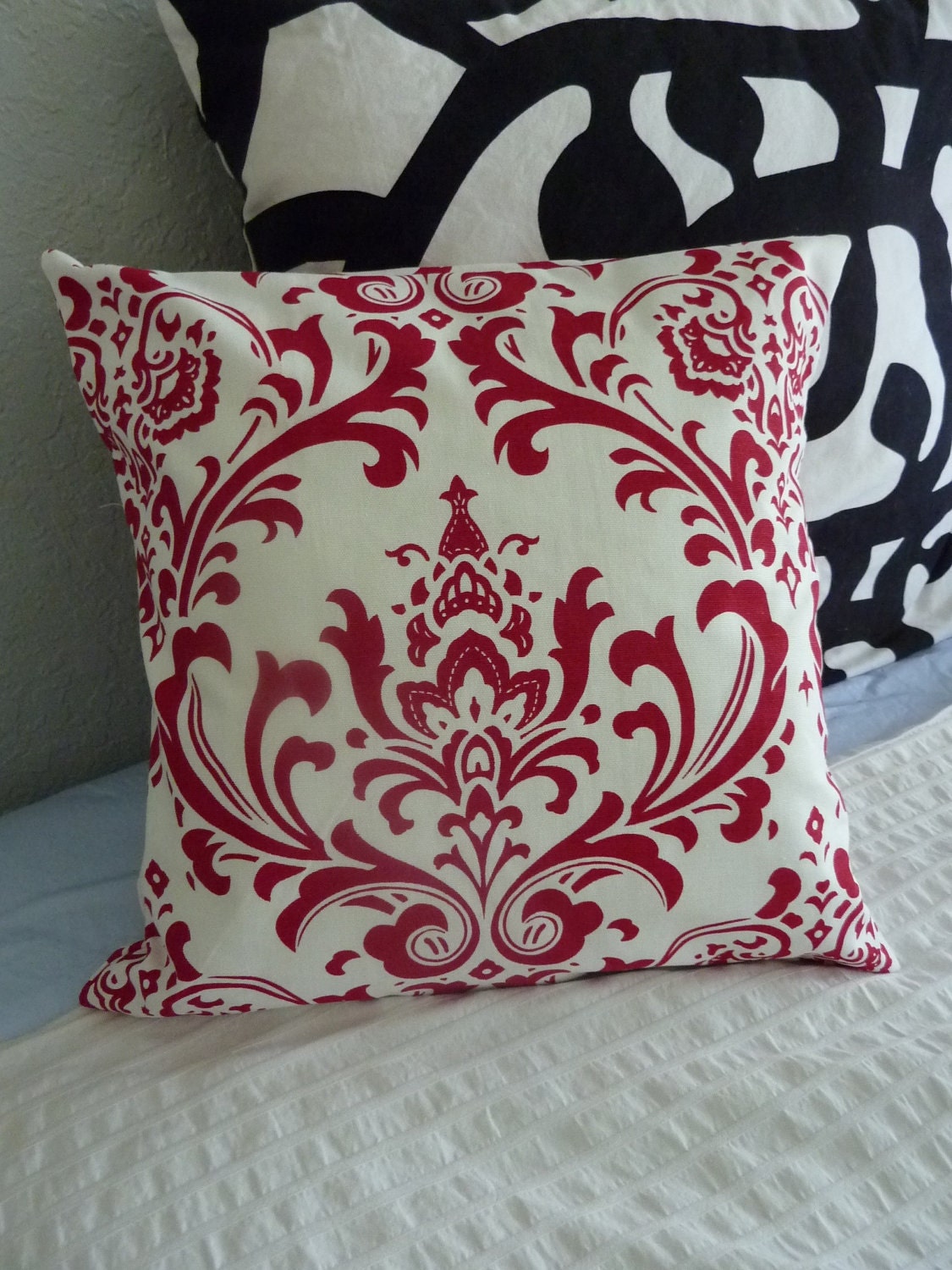 Decorative Pillows Cover- Premier Prints- Traditions Lipstick