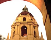Pasadena City Hall, architecture, california, travel - Afternoon Glow 8x12 Fine Art Photograph