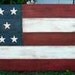 Primitive American Flag Rustic Americana