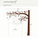 Tree Wall Decal nursery wall decal wall sticker - Corner Tree -33