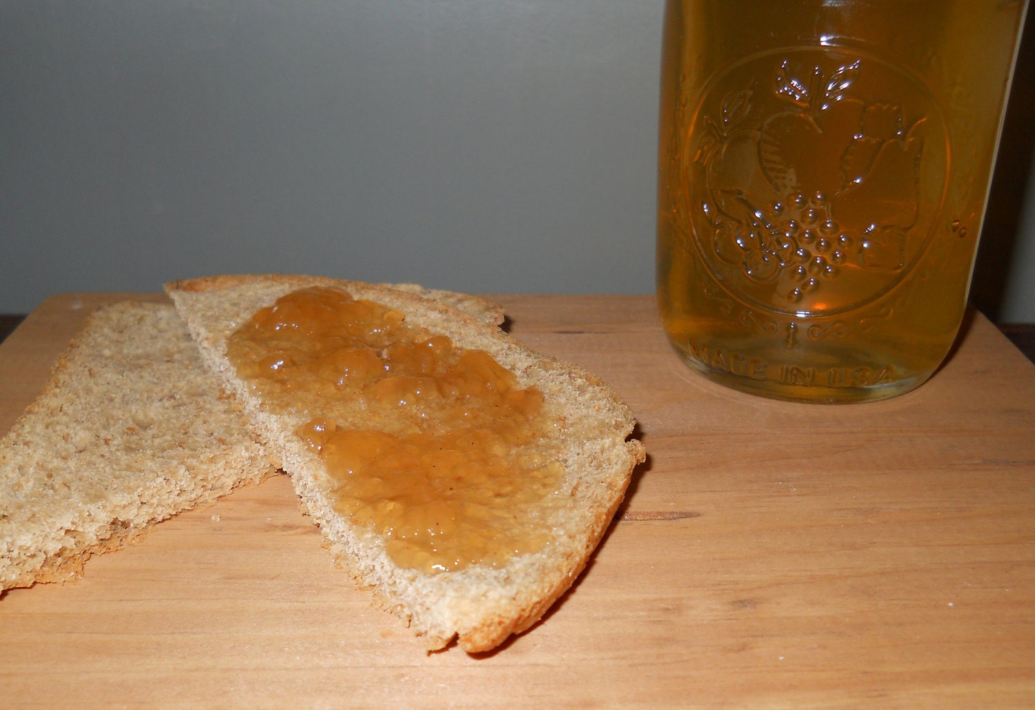 Homemade Apple Cider Jelly 8oz Low Calorie & Healthy