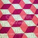 PDF Crochet Pattern. 3D illusion blanket