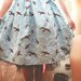 The 'Brandy Snap' Peter Pan Collar Dress With Full Skirt - Custom Made In A Fabric Of Your Choice
