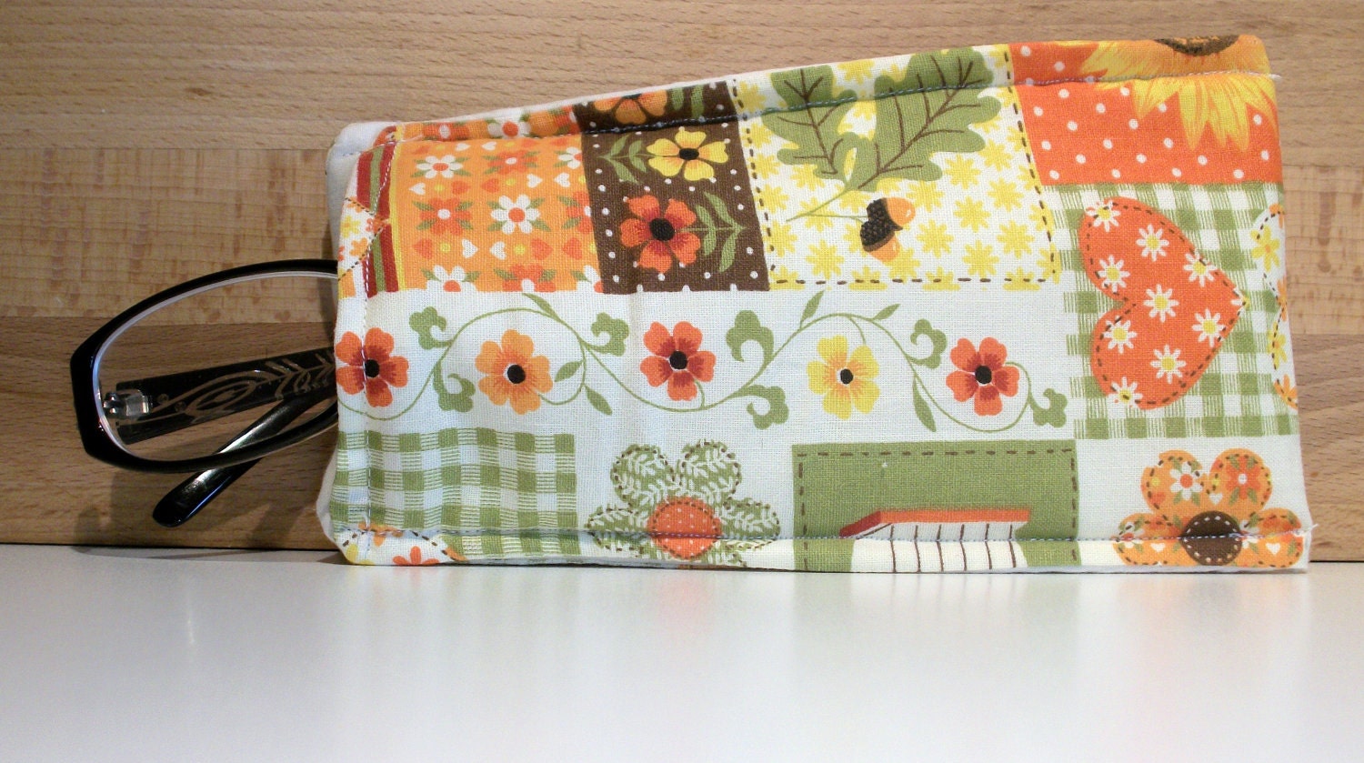 Sunflower Harvest Glasses Case