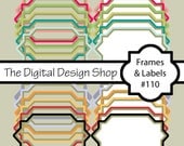 Digital Frames And Labels For Personal Or Commercial Use (Buy 2 get 1 free)