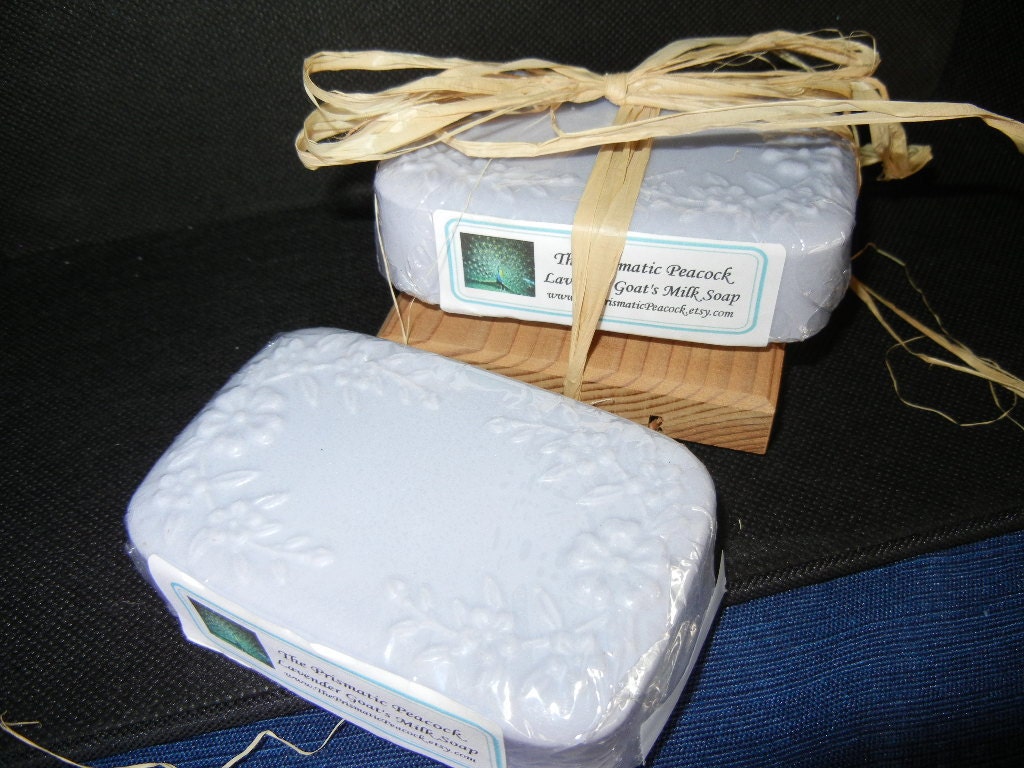 Natural Goat's Milk Soap, Lavender Scented