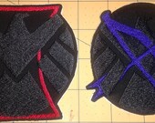 Avengers Patches - Black Widow and Hawkeye