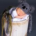 RESREVED for Bobbie 3- 6 months Baby Crochet Koala Hat With Ear Flaps FREE SHIPPING
