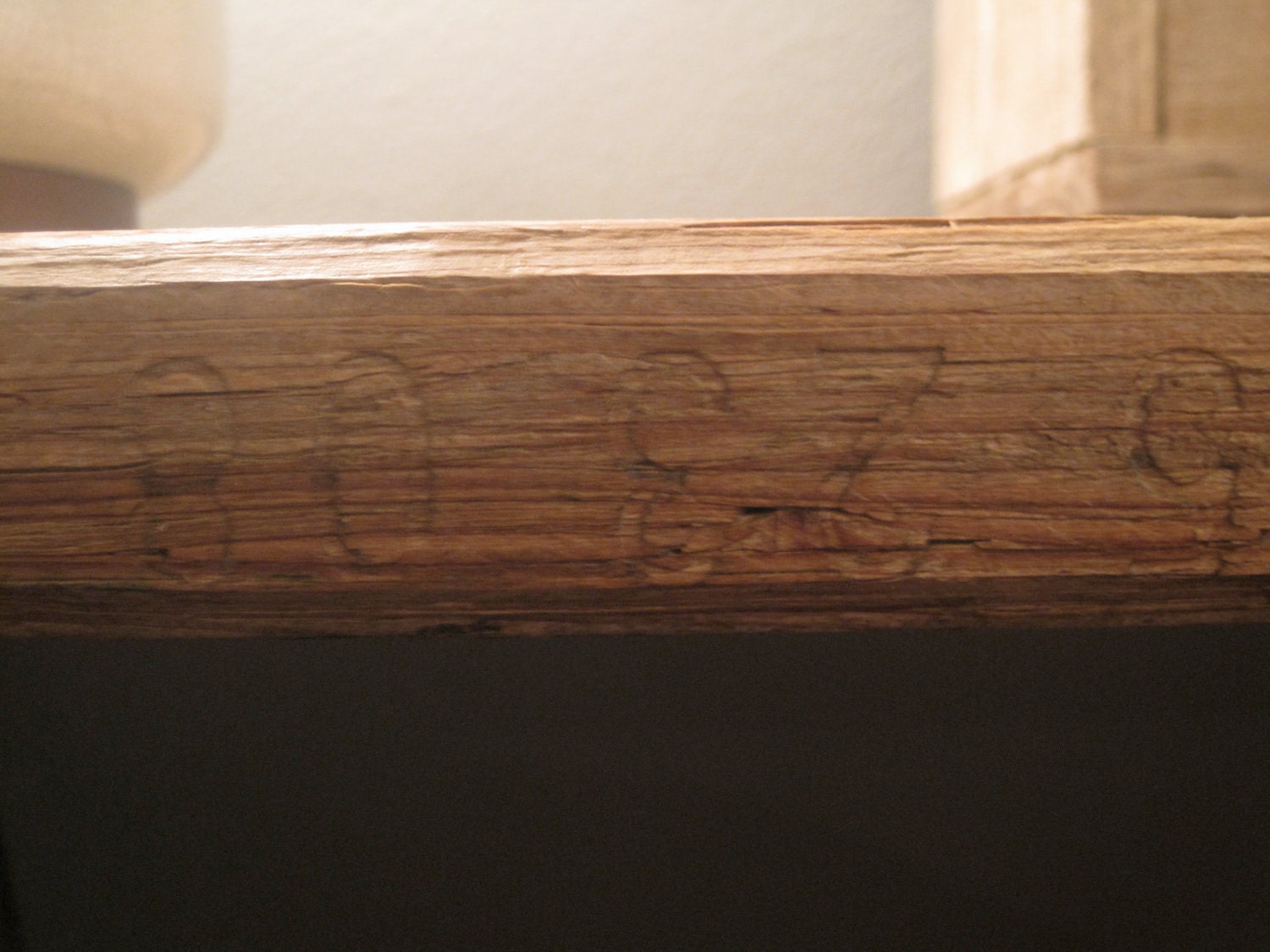 Reclaimed Wood Extended Craft Desk