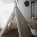 6 ft Fold Away Canvas Teepee