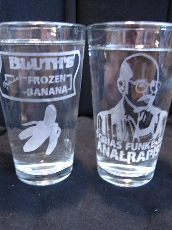 Arrested Development 16 oz Glasses- Set of 4