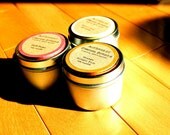 Soy Candle 2oz - BUY 3 GET 1 FREE - Valentine's Day Gift, Natural Soy, Natural Candle, Handmade Candle, Vintage Candle