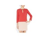 Color Block Dress / Two Tone Dress / 2 Tone Dress