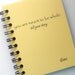 Lined Personalized Journal -- You Are Meant to be Whole, Tell Your Story Personalized