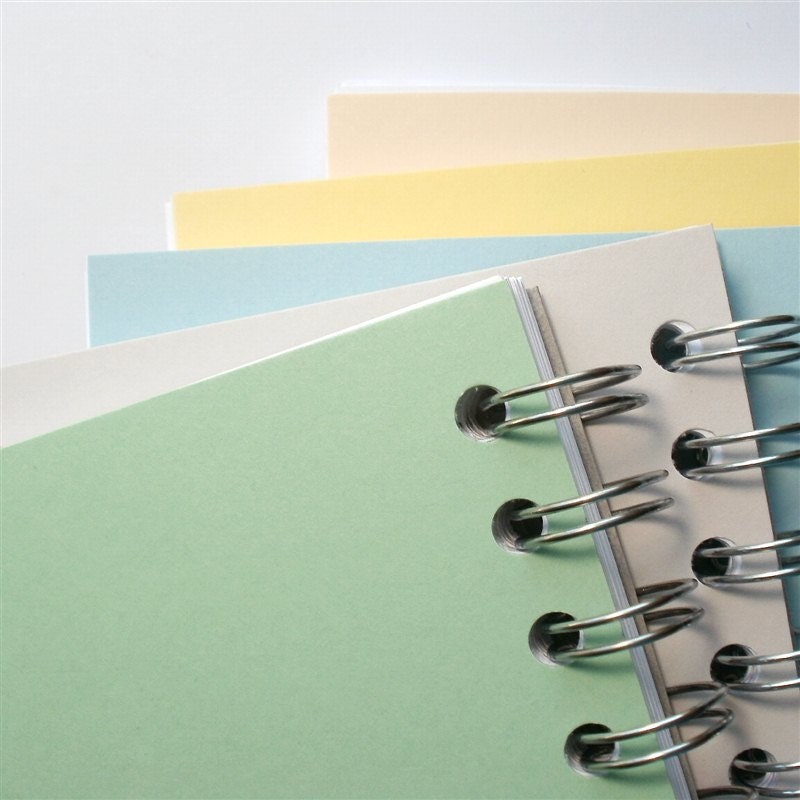 Lined Handmade Personalized Journal -- Birds on a Wire, Choose Cover Color