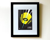Limited Edition Lunar Elevator Art Print 5x7 in.