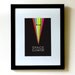 Limited Edition Space Elevator Art Print 5x7 in.