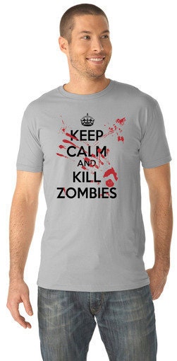Bloody Zombie t shirt cool zombie shirt S-3XL