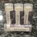 Unflavored Lip Balm - All Terrain, Three Pack of MARINE-TESTED Desert Camo Tubes