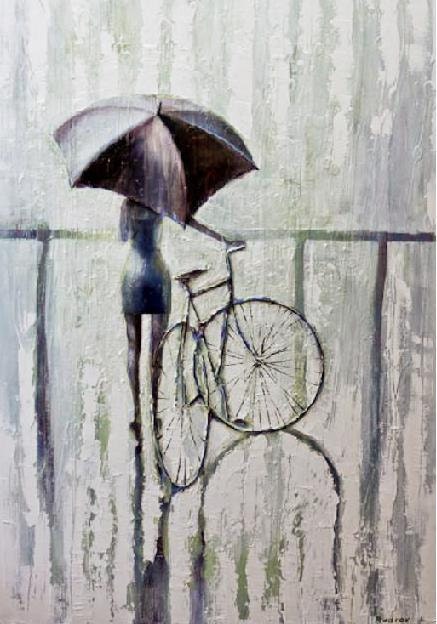PACIFICA  2011  Original Oil Painting printed on Canvas 24x36     85.00