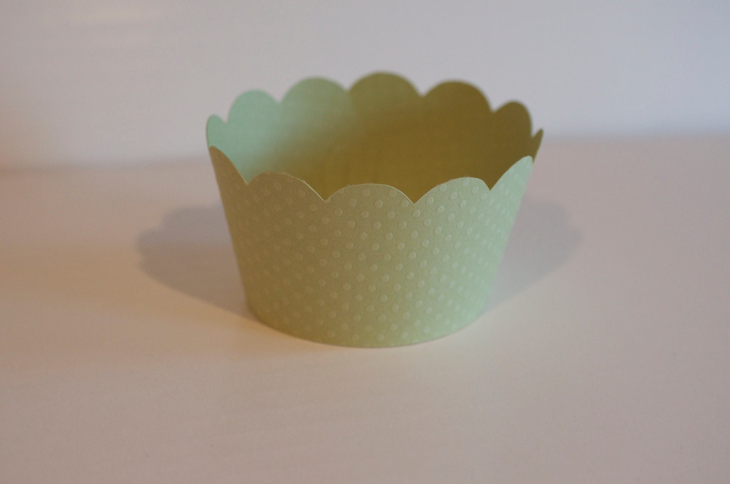 Light Green Cupcake Wrappers