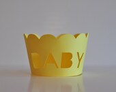 Yellow Baby Cupcake Wrappers Il_170x135