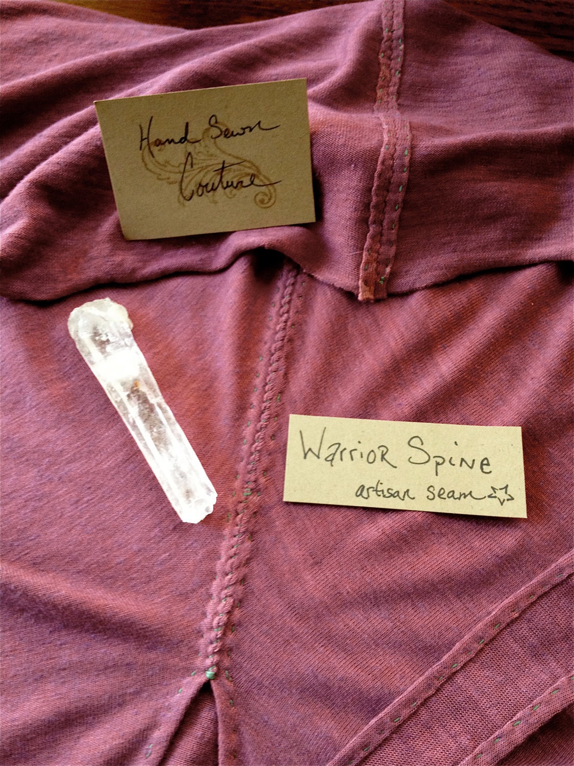 RESERVED for STEPHANIE gypsy tudung. hooded cowl tunic. organic bamboo hemp blend. hand dyed color- desert rose. 'made to order'