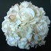 Real Touch Orchid and Rose Bridal Bouquet and Boutonniere Set with Maroon Accents- Made to Order
