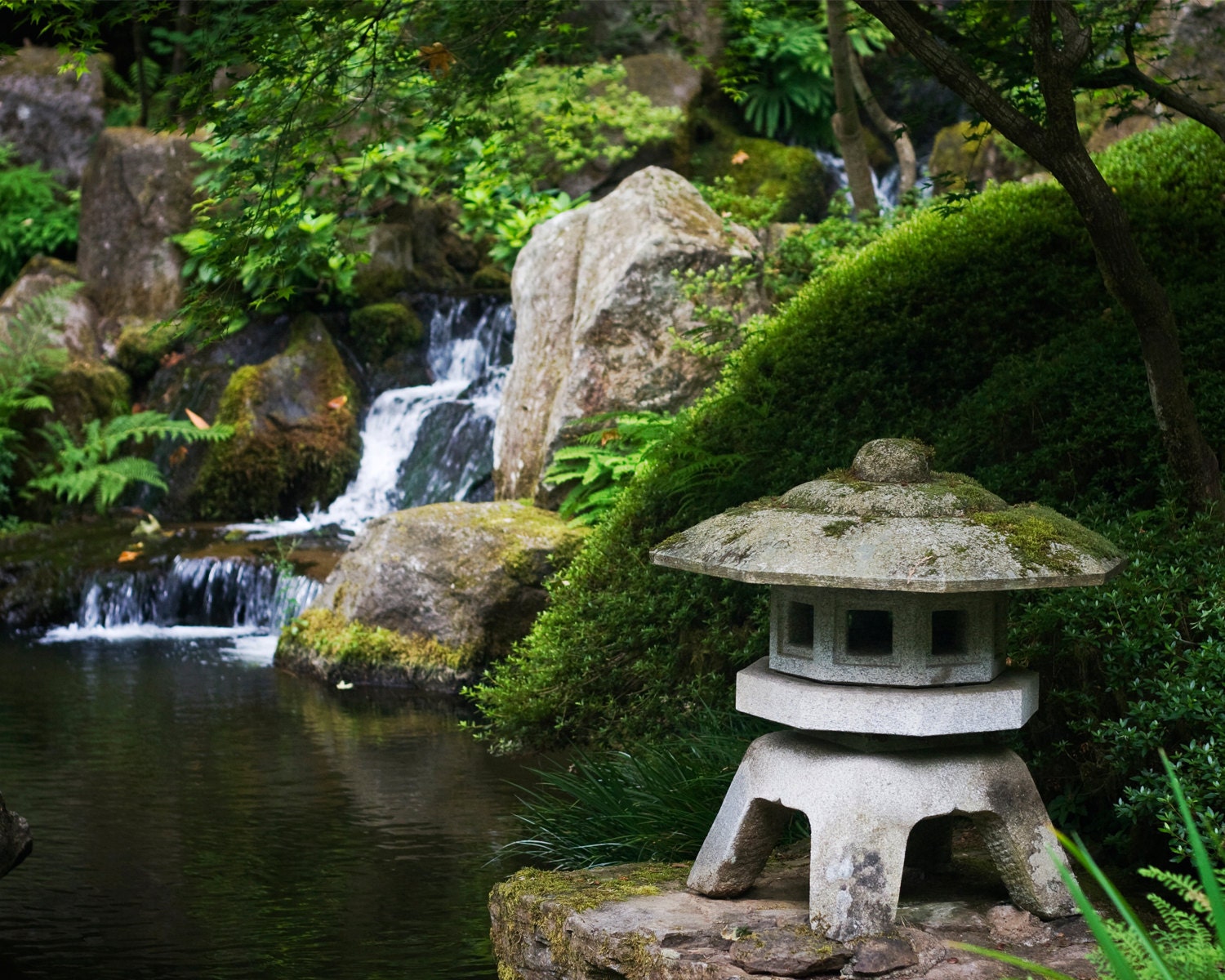 zen waterfall