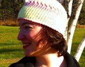 My Little Pony Fluttershy Cap, Yellow and Pink Crochet Hat