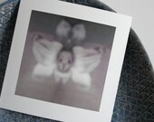 Small Fairy Art Print, Abstract Flower Art, Polaroid Art