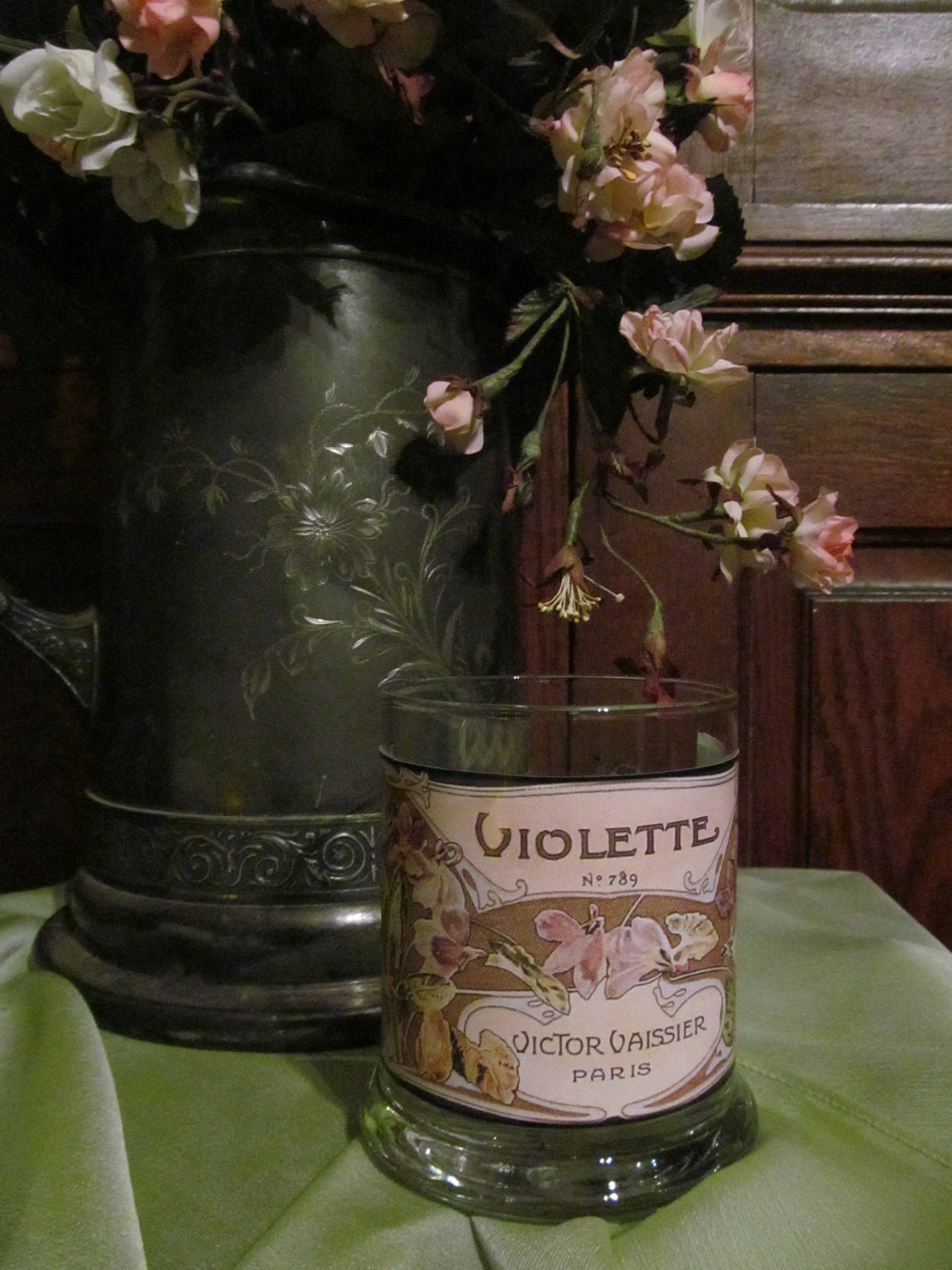 Small French Perfume Label nine