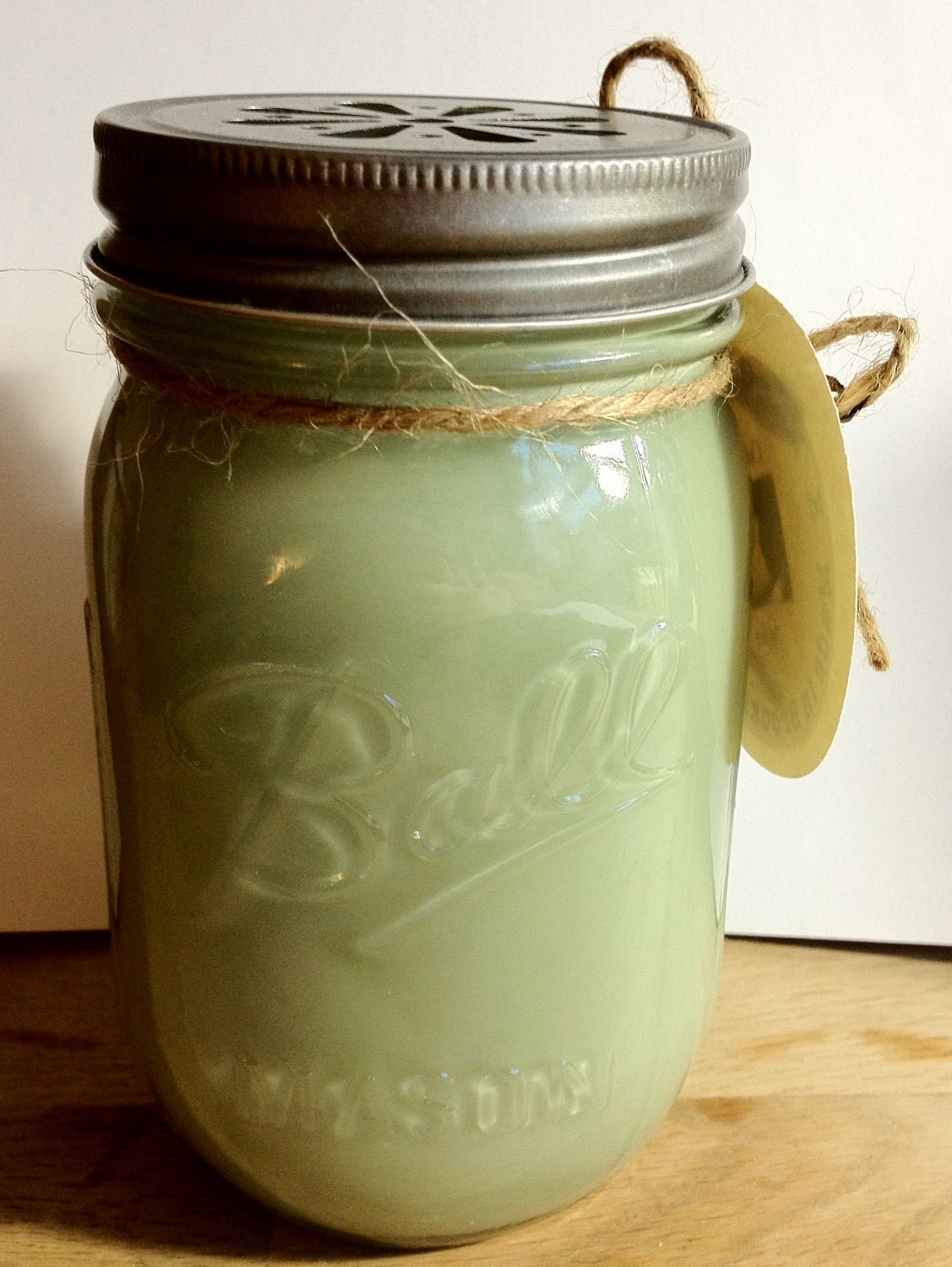 Cucumber MInt Soy Candle 16oz Ball Jar