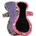 13" Minky Overnight Menstrual Pads / Post Partum Pads - Set of 2 - Medium to Heavy Flow - Minky with Colorful Flannel