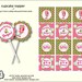 Strawberry Shortcake Cupcake Toppers