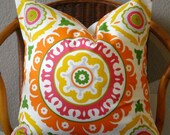 Waverly 20" Solar Flair Pillow Cover (Fruit Punch)