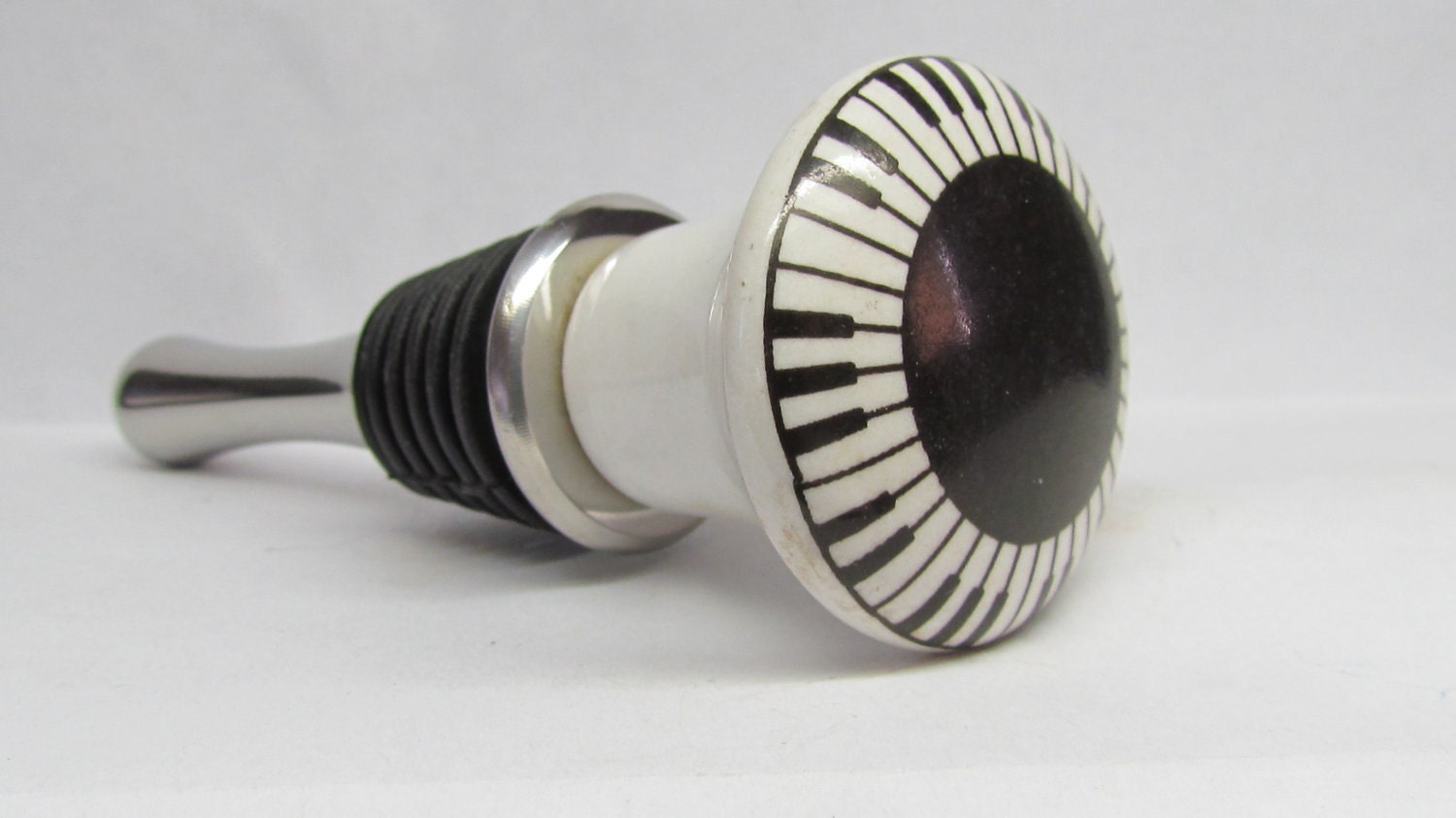Piano Keys Wine Bottle Stopper