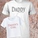 Father and Daughter Shirt Set Fathers Day Gift All Sizes Small Medium Large Xlarge