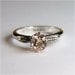 Pink Emerald (Genuine), 1.50 carats x 7.5mm, Round Cut, Sterling Silver Ring