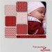 CU Deep Reds Digital Scrapbook Paper Backgrounds, Instant Download