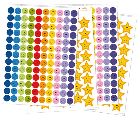 356 Reusable Reward Stickers (suitable for My Big Star Chart, Potty Chart and Sleep Chart)